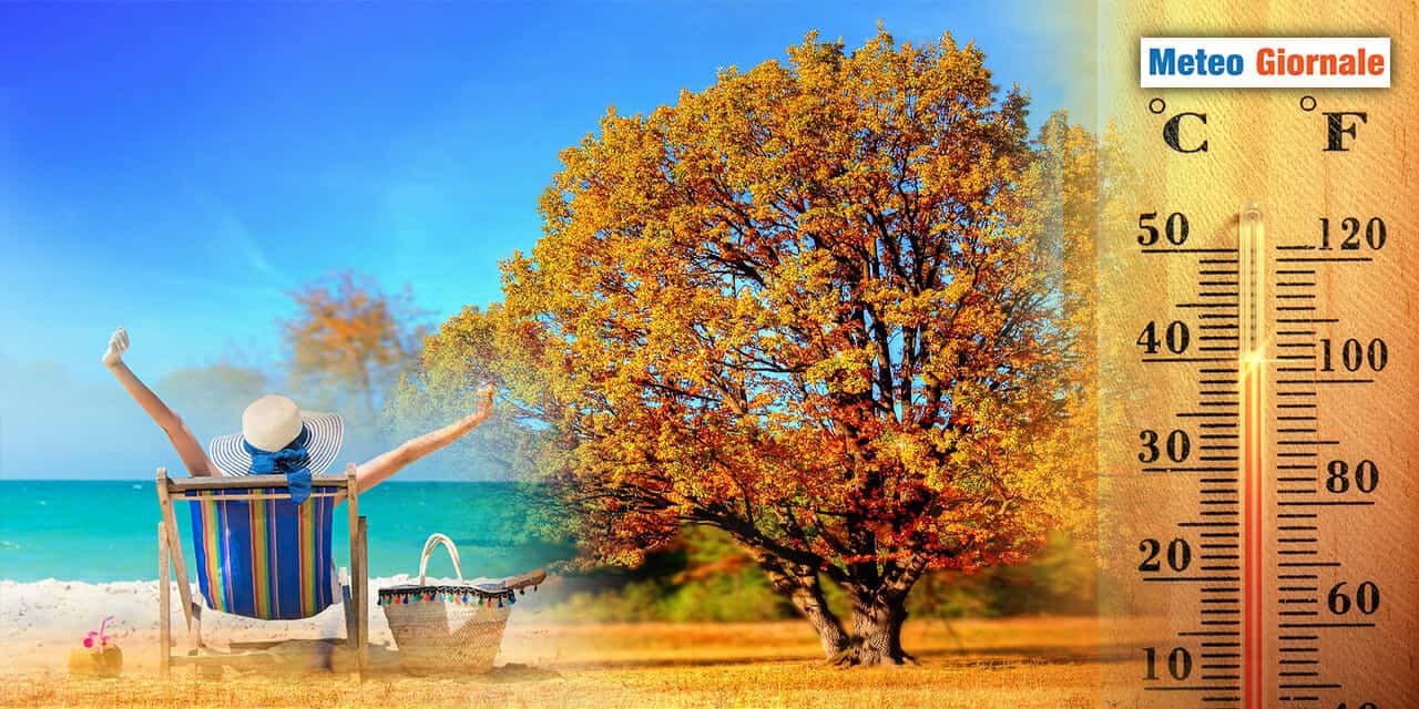 Meteo: Tracce d'Autunno solo nel lungo termine.