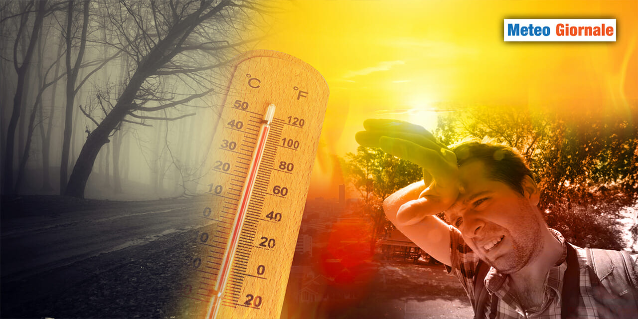 CALDO a dir poco pazzesco, METEO a dir poco assurdo