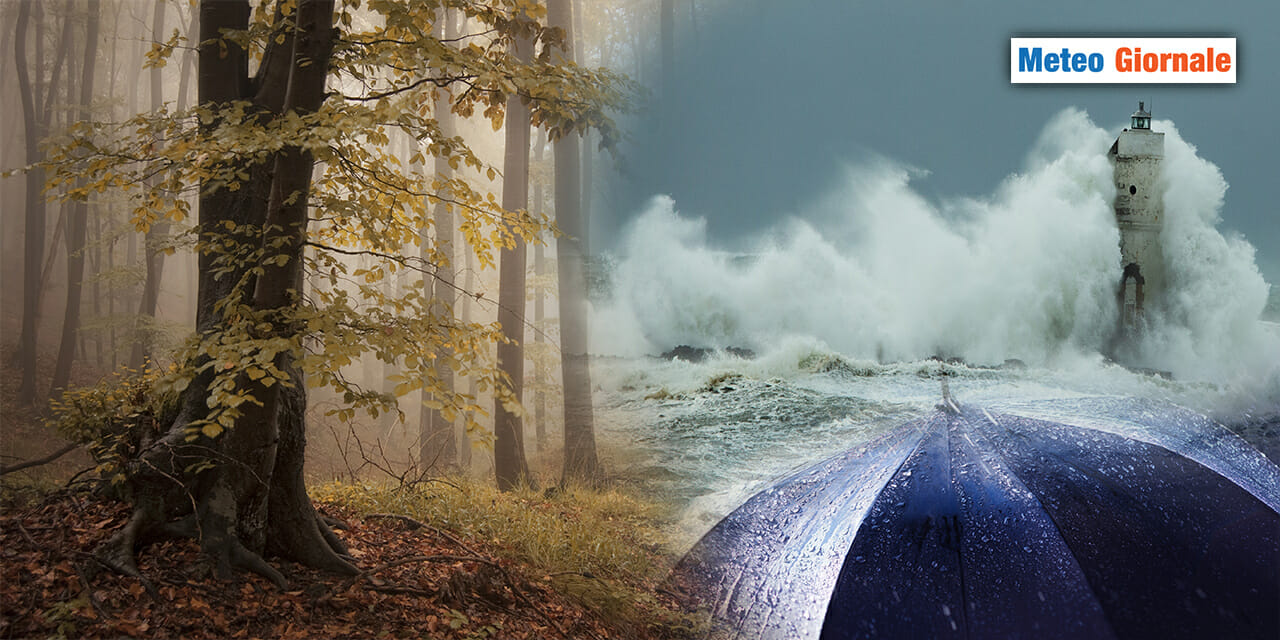 METEO 15 giorni, turbolenze d’Autunno