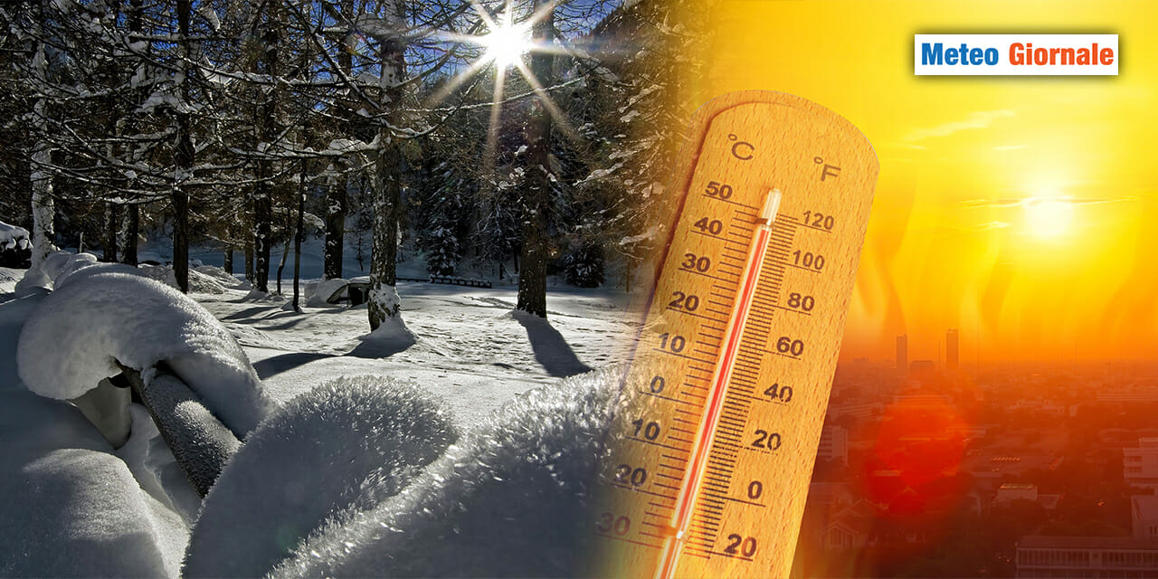 Dal caldo alla NEVE: meteo a dir poco incredibile
