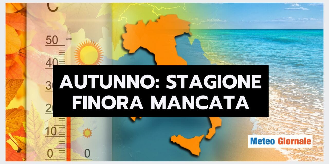 Meteo: Autunno che parte, sì o no? Sorge un problema