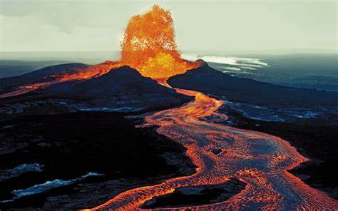 Il vulcano Kīlauea è in eruzione