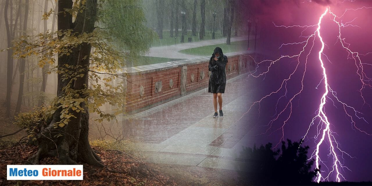 Previsioni Meteo del Weekend: Autunno si fa sentire con piogge e temporali in arrivo