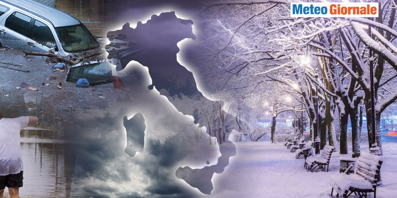 Meteo: ecco l’Autunno e pure l’Inverno, sarà un ribaltone totale