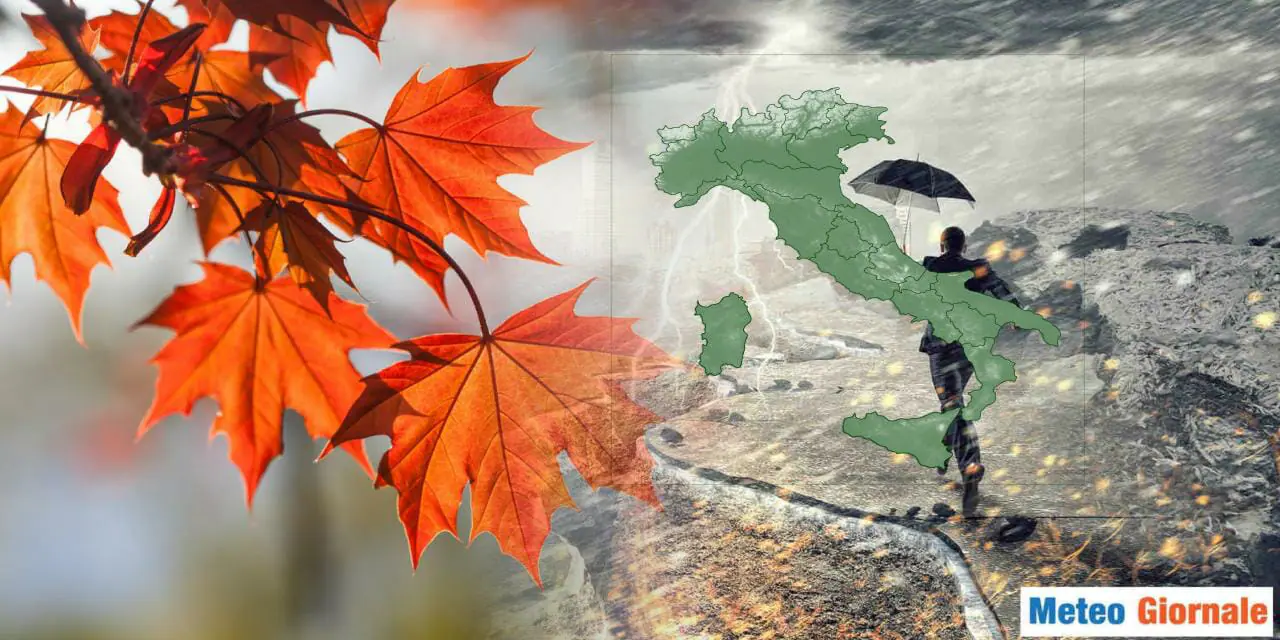 Autunno perturbato verso metà Ottobre