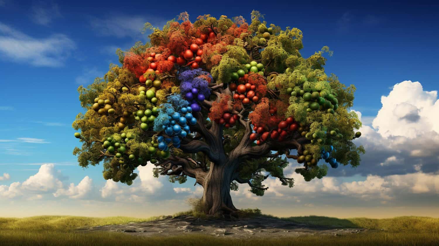 Albero dei 40 Frutti: un capolavoro di arte e scienza