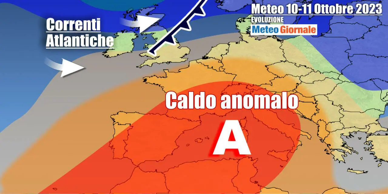 Avvio settimana nel segno dell'anticiclone africano