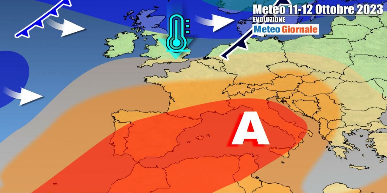 Meteo Italia: caldo eccezionale, ma si avvicina l’Autunno