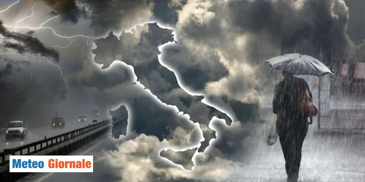 Meteo: prepotente arrivo dell'autunno, tra temporali e nubifragi
