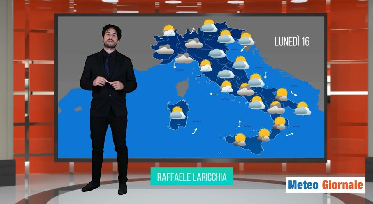 Meteo domani: la settimana parte con connotati più autunnali [VIDEO]