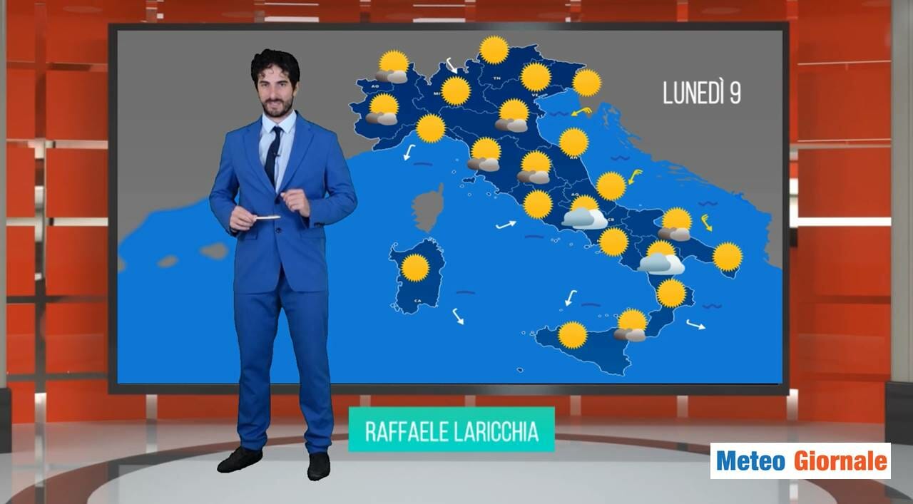 Meteo domani: nuova settimana ancora col caldo! [VIDEO]