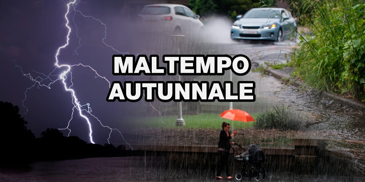 Previsioni meteo: conferme su maltempo e brusco calo temperature, ecco quando