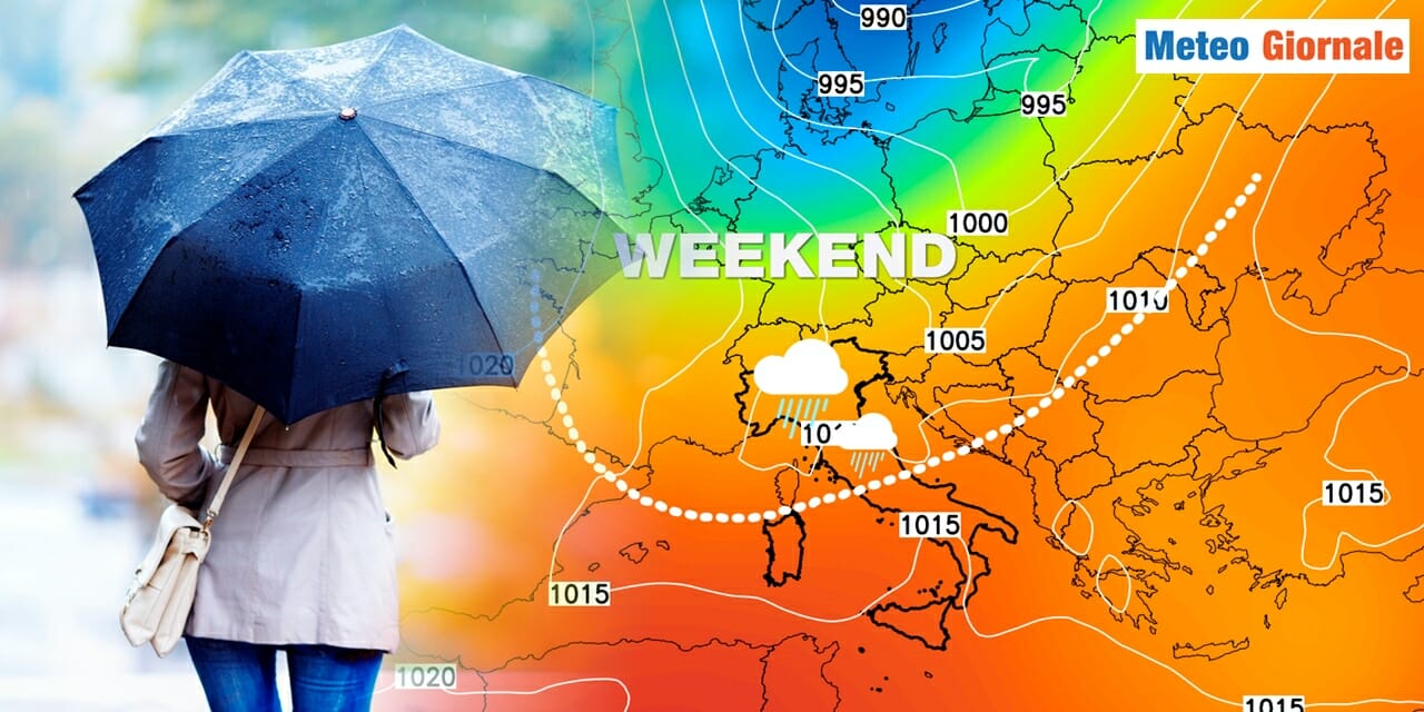 Meteo: fine del tempo stabile, l’Anticiclone cede il passo a piogge e temporali