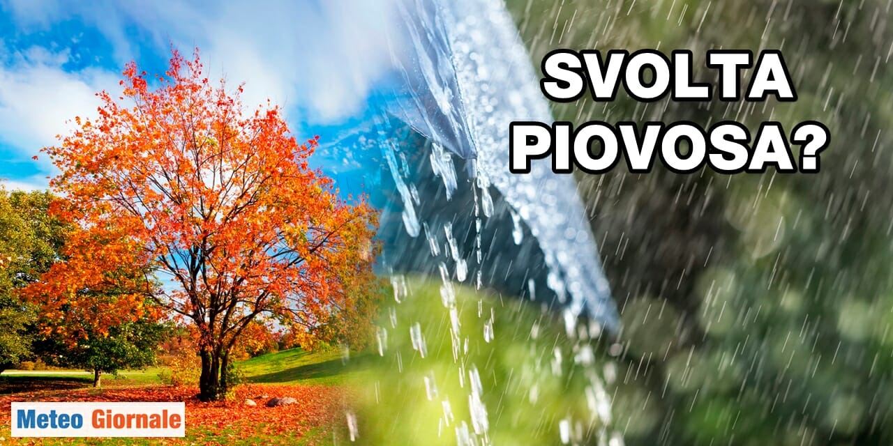 Previsioni meteo: da metà mese svolta autunnale piovosa?