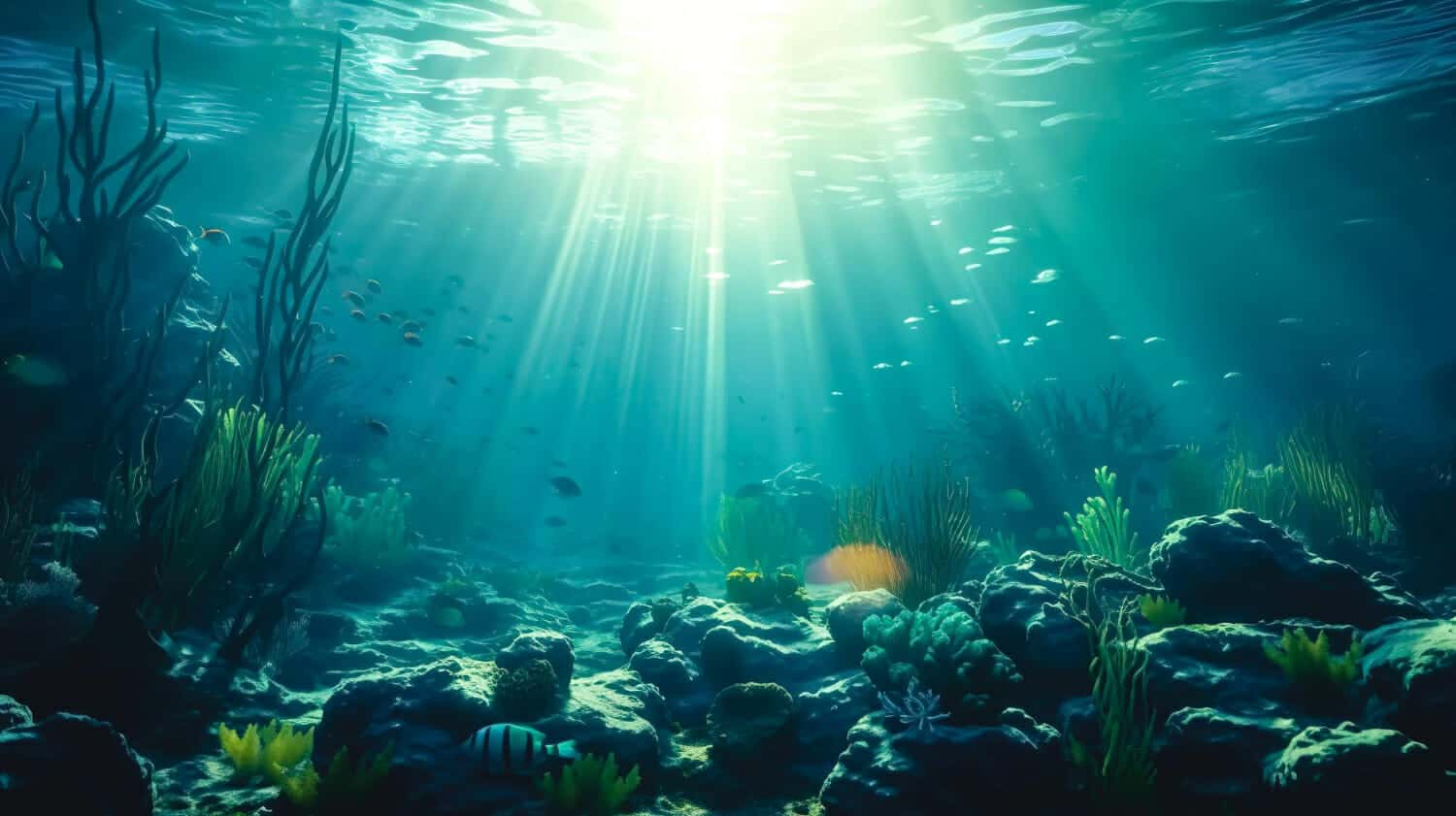 Il cambiamento climatico trasforma i nostri “Oceani da blu a verdi”