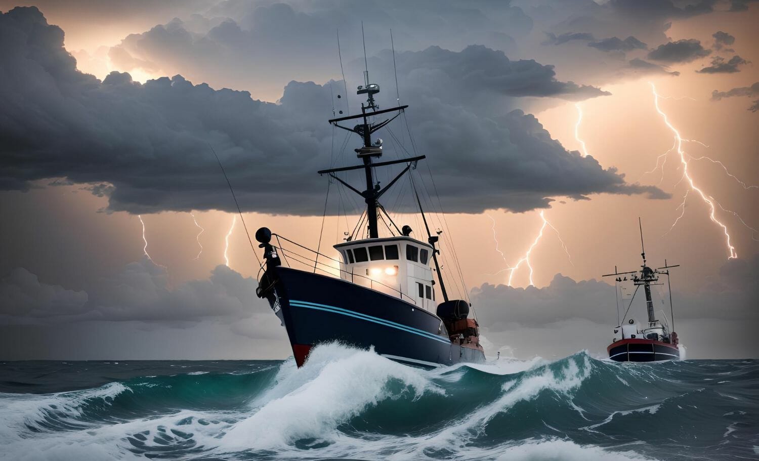 Guardia costiera salva 12 persone da nave in affondamento vicino alle Isole Vergini Americane durante la tempesta Philippe