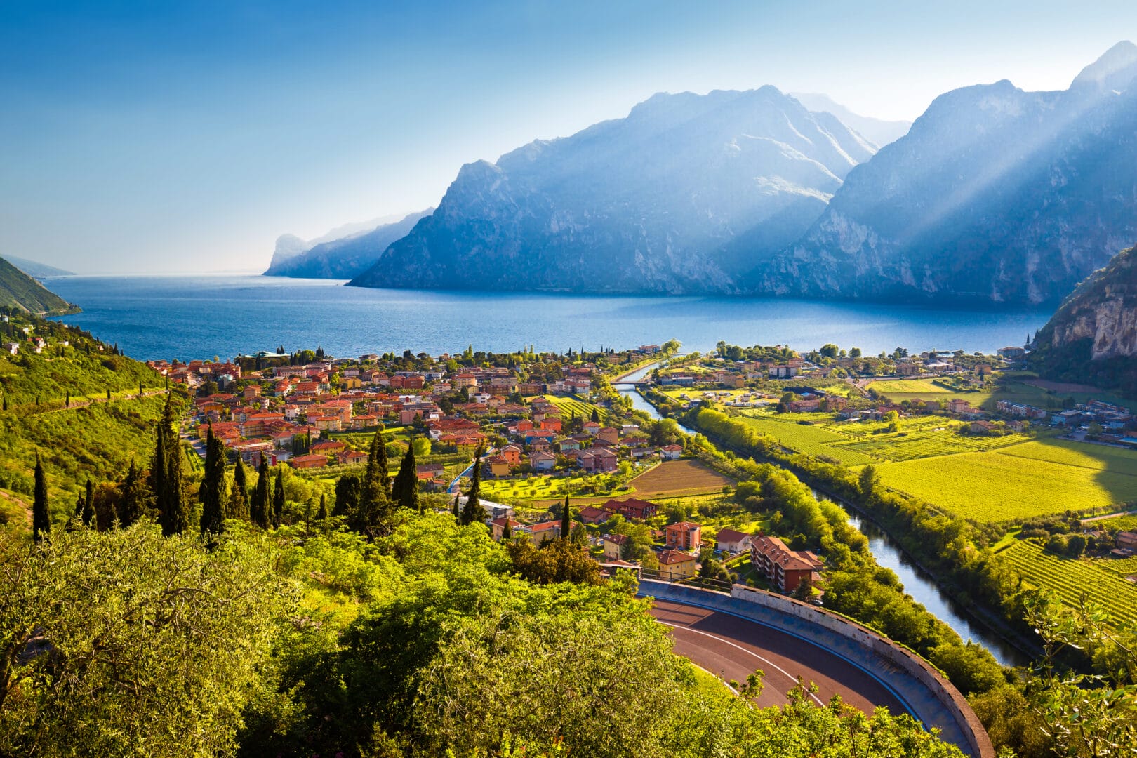 Affascinante località sulle colline del Lago di Garda