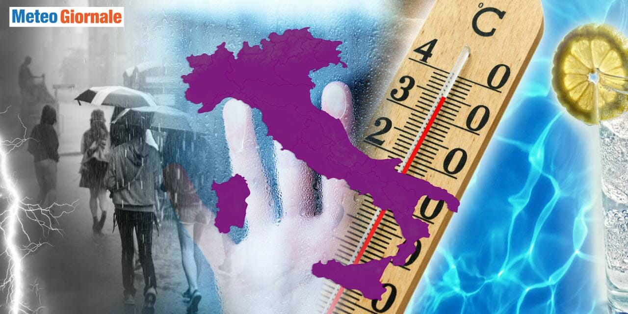 Meteo in brusco capovolgimento e stop alla lunghissima Estate