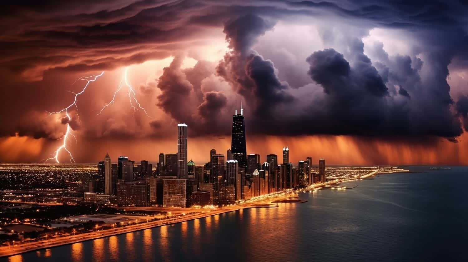 Meteo Nord America, prima tempesta di ottobre: temporali, grandine, tornado e neve in montagna