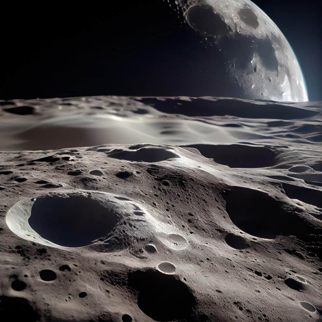Scienziati scoprono che elettroni terrestri potrebbero formare acqua sulla Luna
