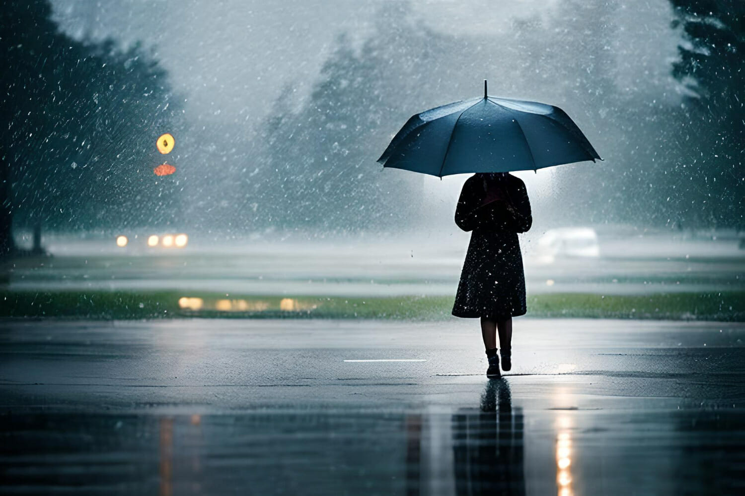 Previsioni meteo: piogge intense e calo delle temperature nel Regno Unito