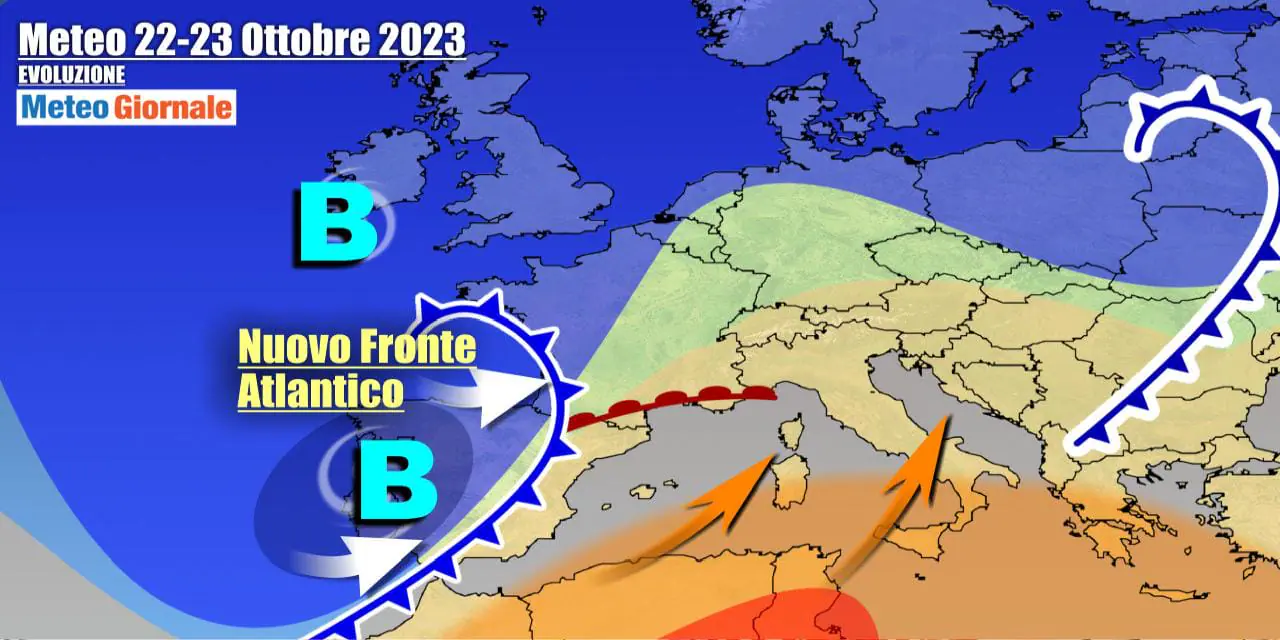 Meteo Italia: perturbazioni all’assalto, grandi novità la prossima settimana