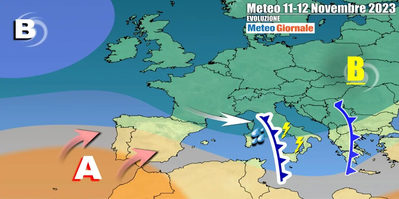Meteo Italia: maltempo ed altra perturbazione in arrivo nel weekend