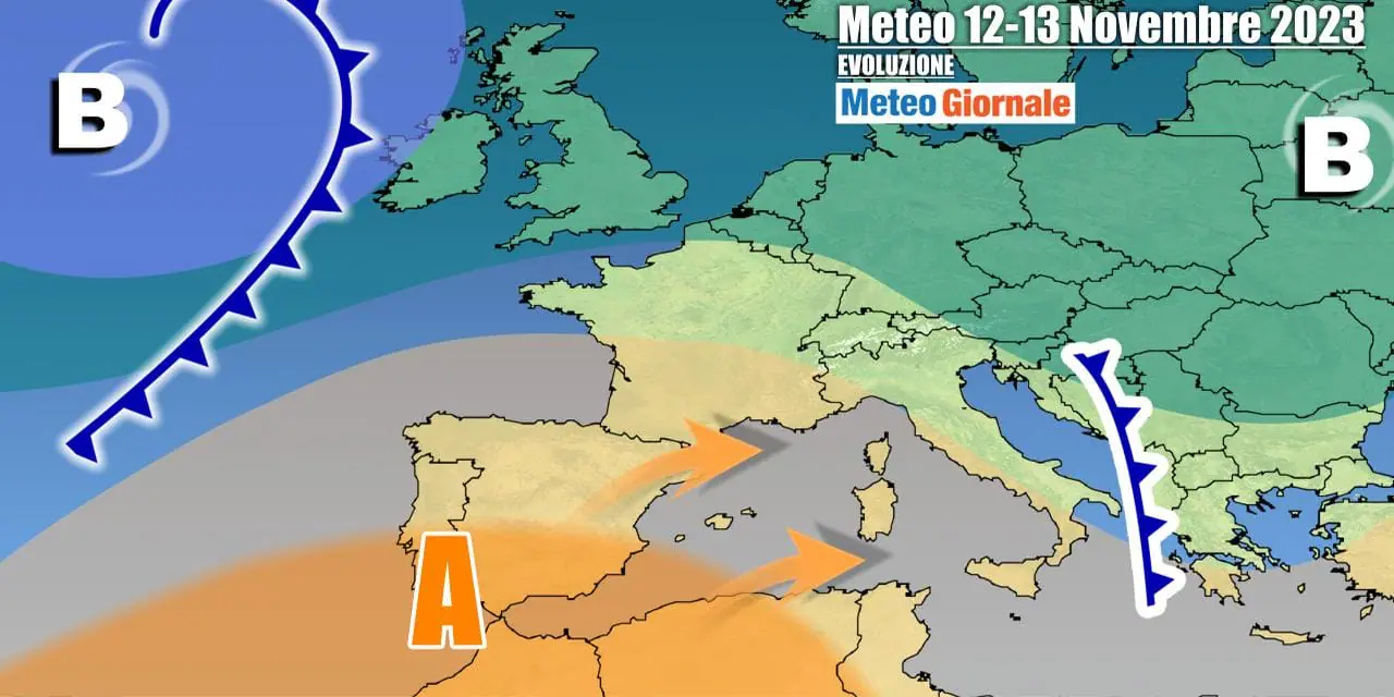 Meteo Italia: torna l’anticiclone, poi irromperà l’Inverno