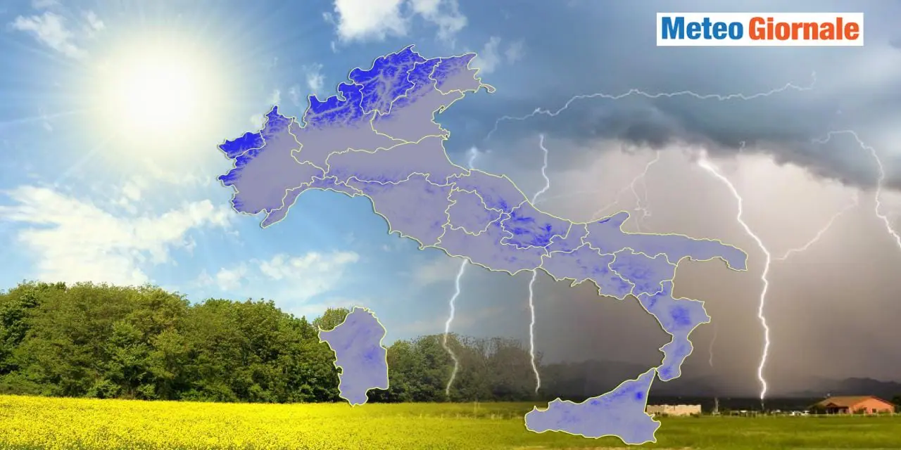Meteo Weekend con Italia divisa a metà, poi grandi sorprese