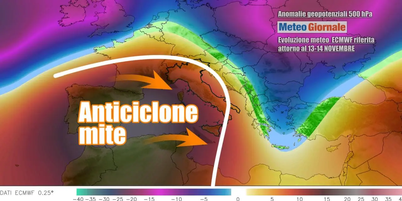 Meteo cambia totalmente, stop pioggia e torna l’incubo Anticiclone