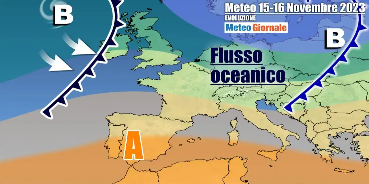 Meteo Italia: ecco l’anticiclone, ma poi la pioggia tornerà in settimana
