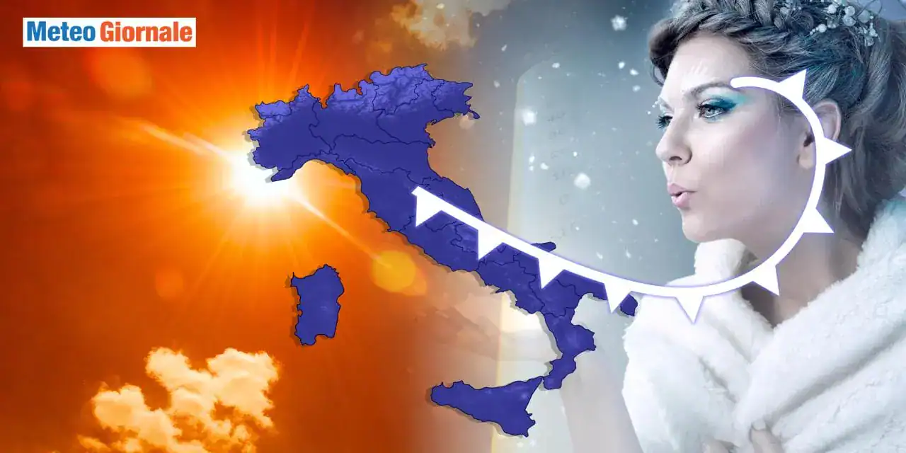 Meteo: drastico calo delle temperature? Cambia la previsione