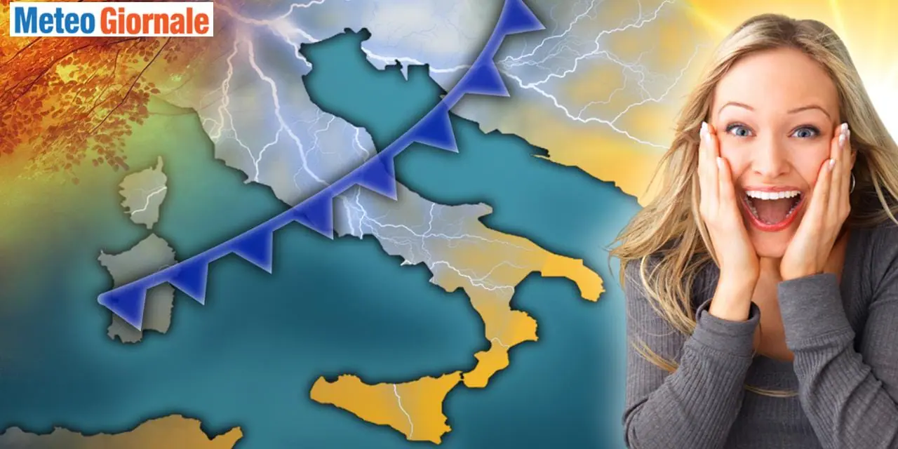 Meteo: dal caldo record al fronte freddo imminente