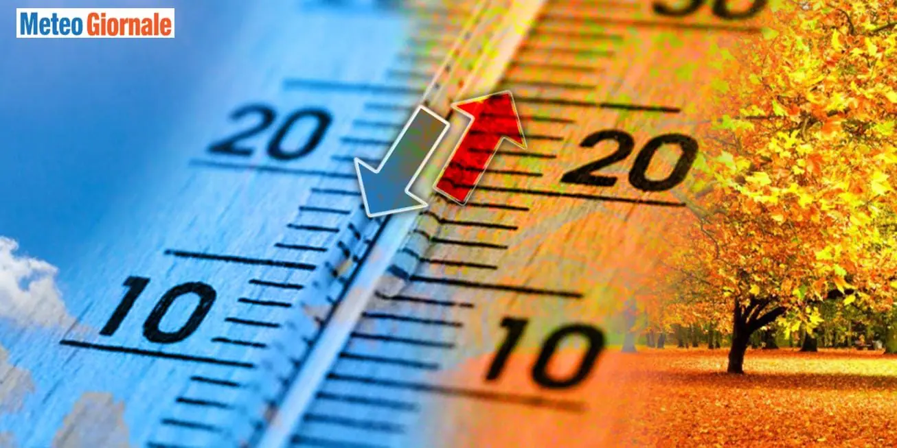 Meteo che si RIBALTA: dal CALDO al crollo termico in picchiata