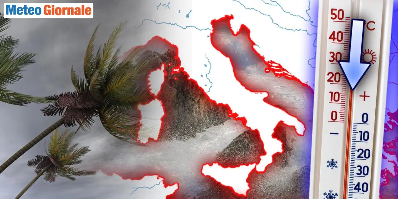 METEO WEEK-END: sabato FREDDO e VENTO, ecco l'Inverno
