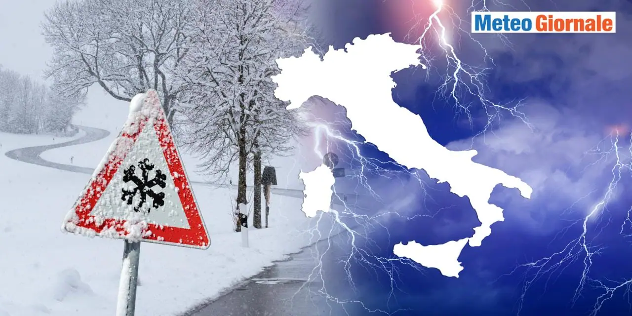 Meteo da un estremo all'altro: dal caldo record al maltempo invernale