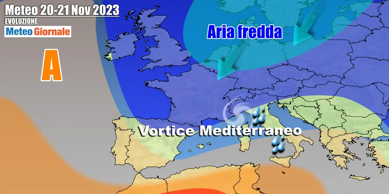 Meteo Italia: tornano pioggia e neve, c’è una svolta importante