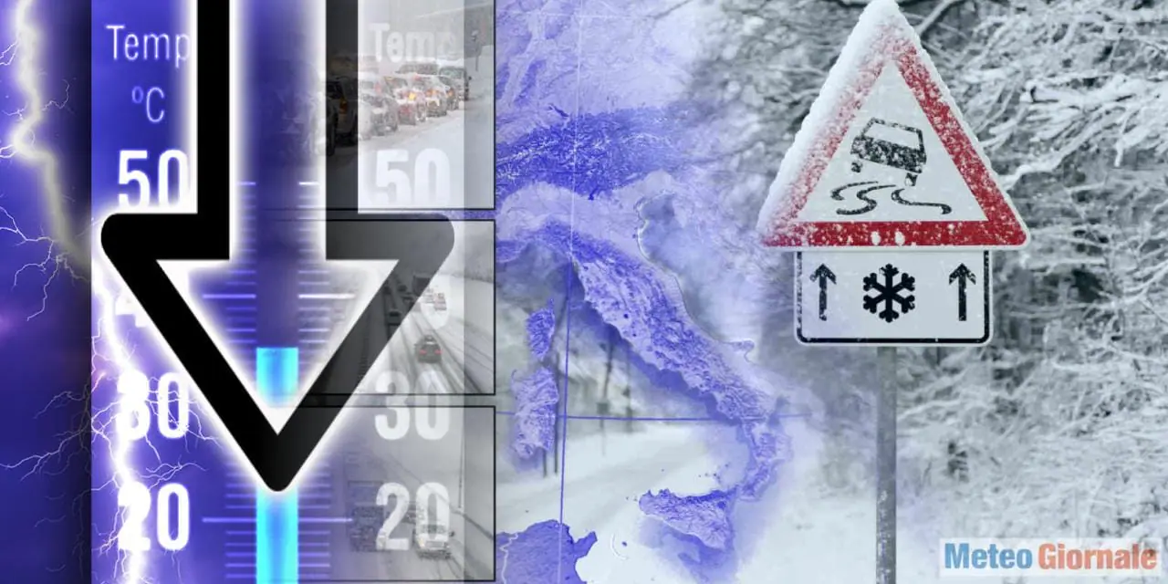 Meteo: grande ribaltone in arrivo, l’Inverno all’assalto dell’Italia