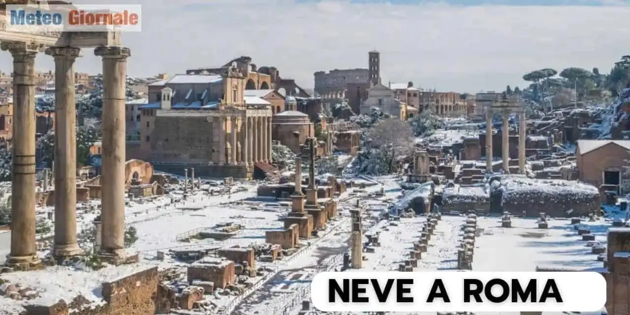 Meteo Roma: la neve può imbiancare la Capitale, forte gelo 15 Meteo Roma: la neve può imbiancare la Capitale, forte gelo