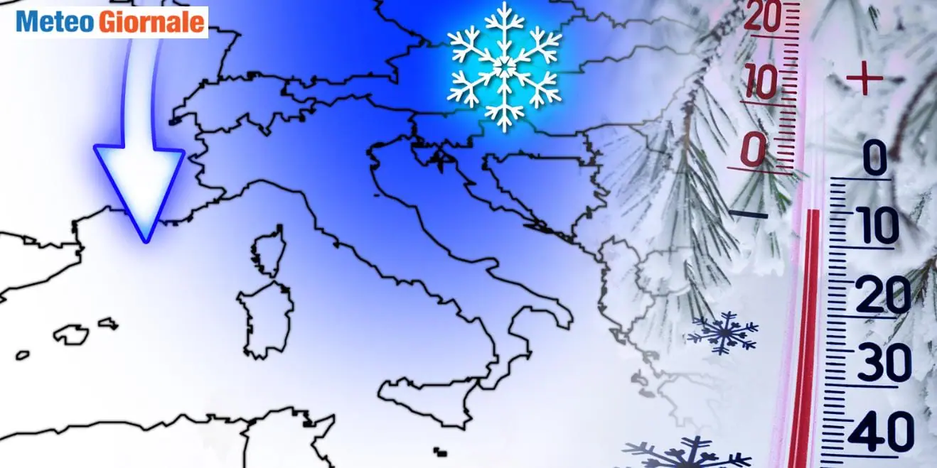 Meteo: avvio Dicembre col botto, l’inverno arriva in grande stile