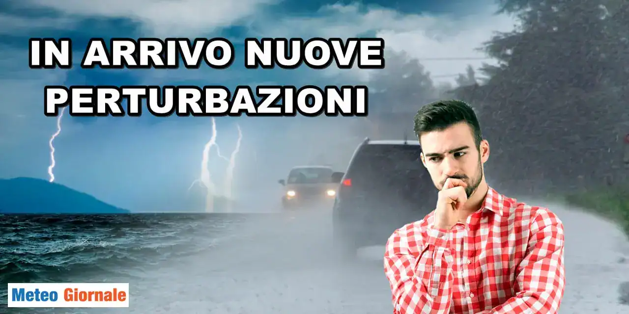 Previsioni meteo: nuove perturbazioni in arrivo sull’Italia