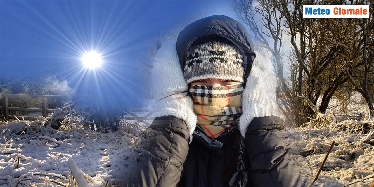 METEO 15 giorni, migliora ma si va verso il FREDDO Artico
