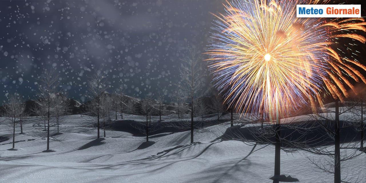 La magica notte di CAPODANNO dal meteo sotto la NEVE