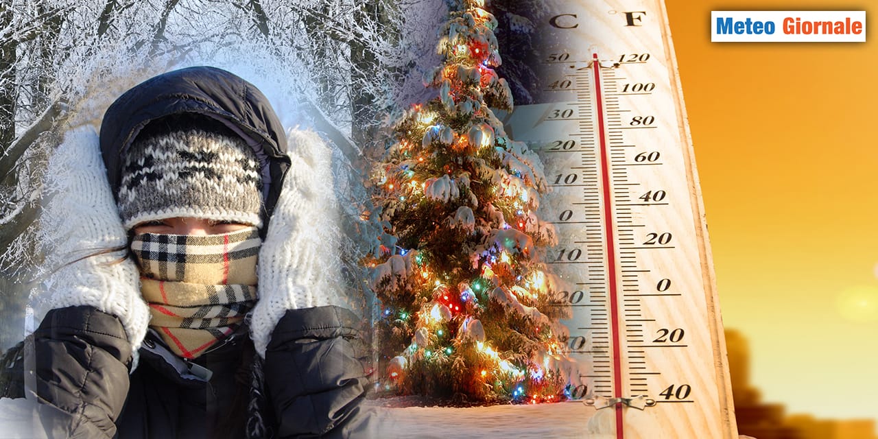 METEO 15 giorni, in vista del NATALE grandissime novità