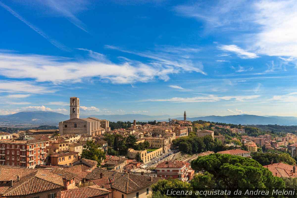 Meteo Perugia: rovesci oggi, poi schiarite in arrivo