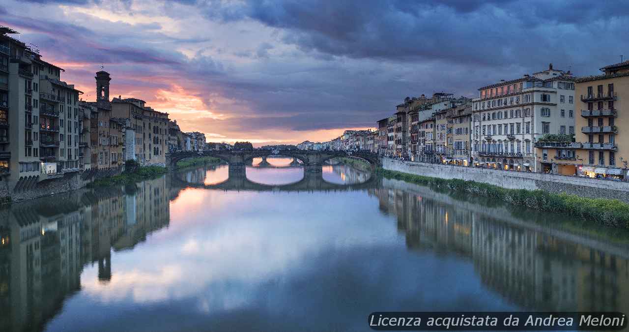 Meteo Firenze: nubi e piovaschi oggi, poi cielo coperto