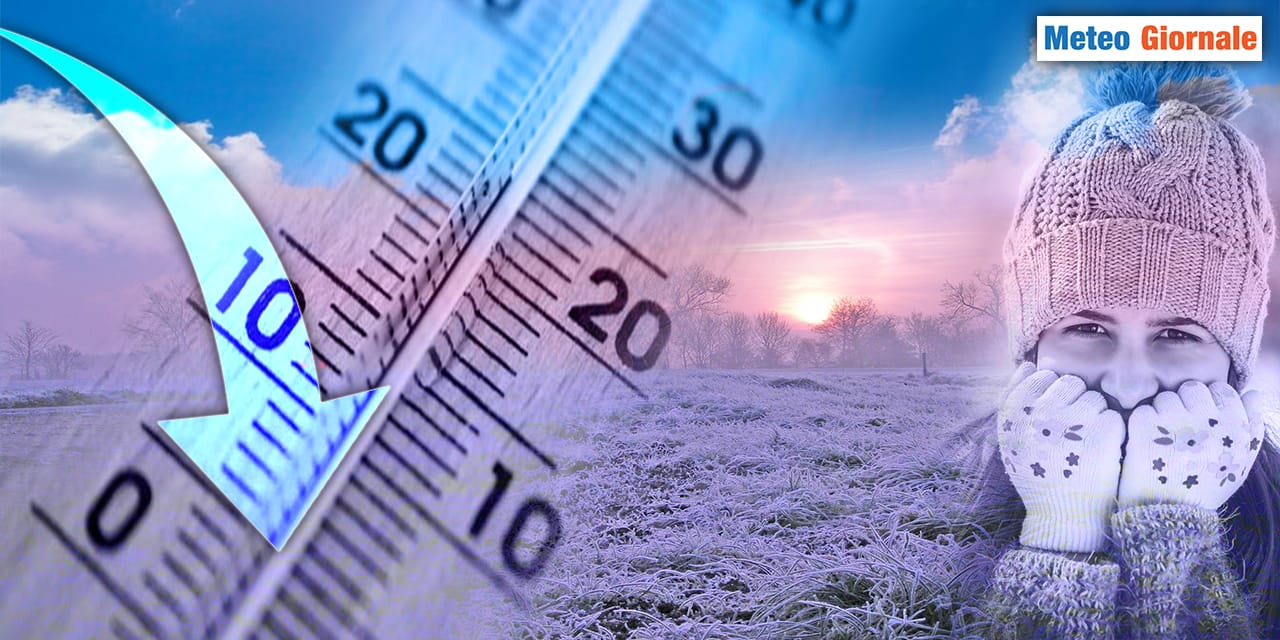 TEMPERATURE: Cambia tutto nei prossimi giorni. Termometri in crollo verticale!