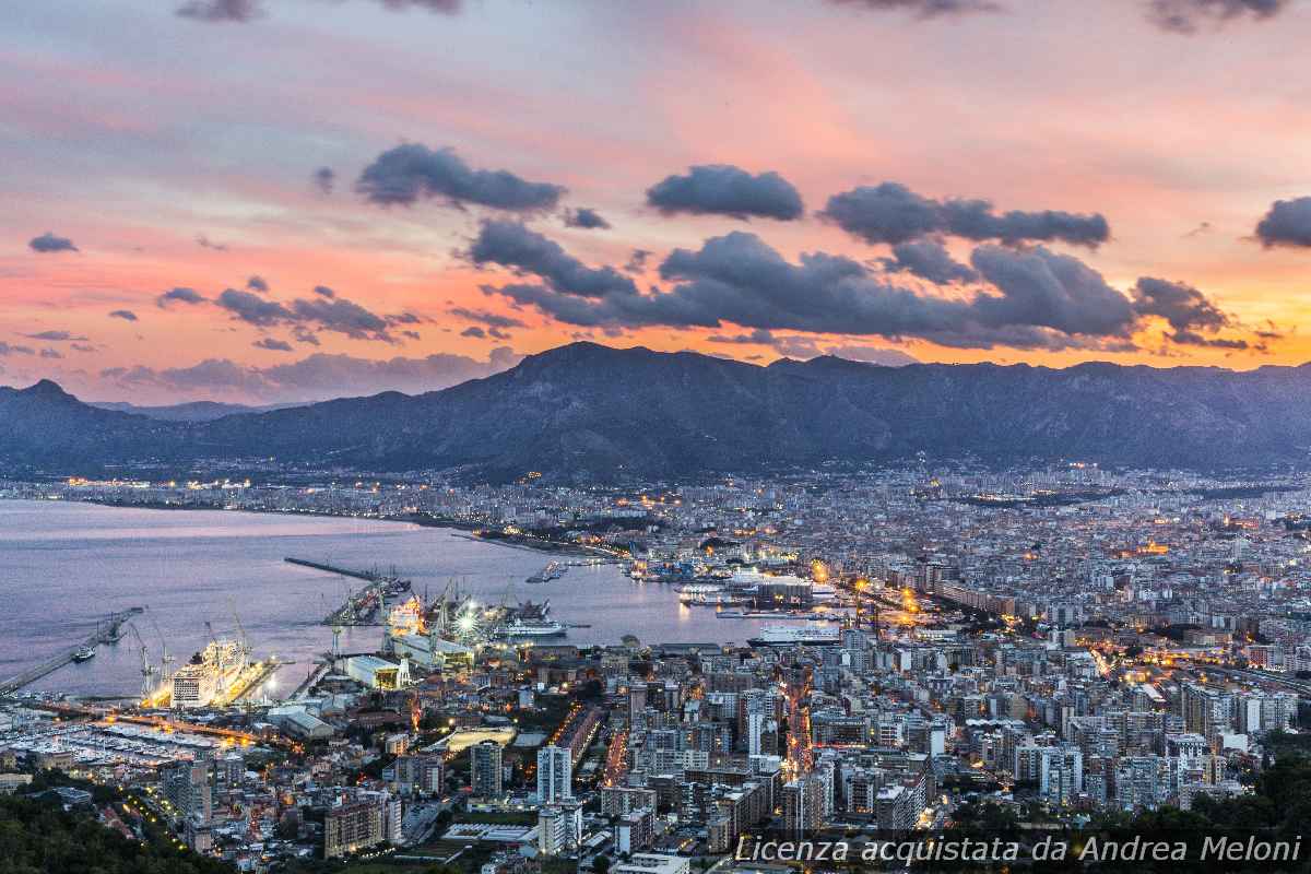 Meteo Palermo: oggi pioggia e vento, domani schiarite e calma