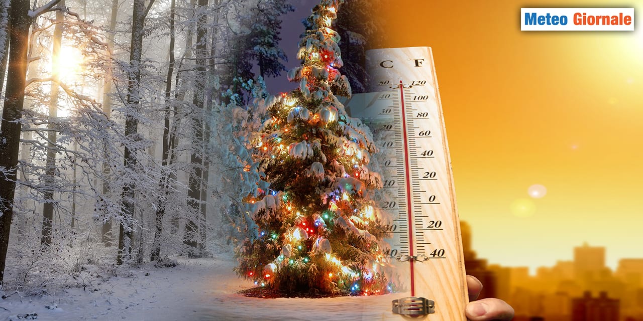 Il meteo di NATALE? Potrebbe succedere di tutto