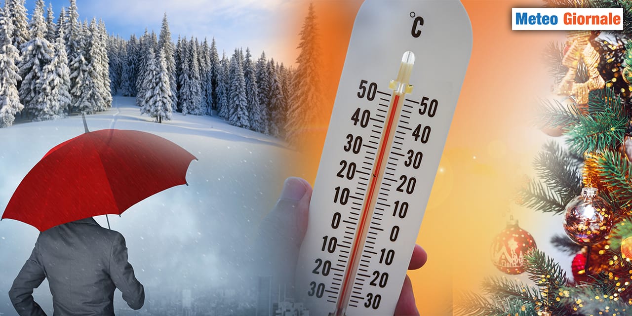 Meteo: Natale e Santo Stefano miti! Vediamo quando e se tornerà il freddo